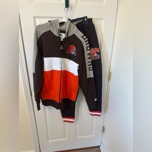 STARTER men’s Cleveland browns matching set